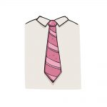how to draw a tie image