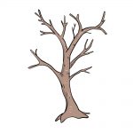 how to draw tree branches image