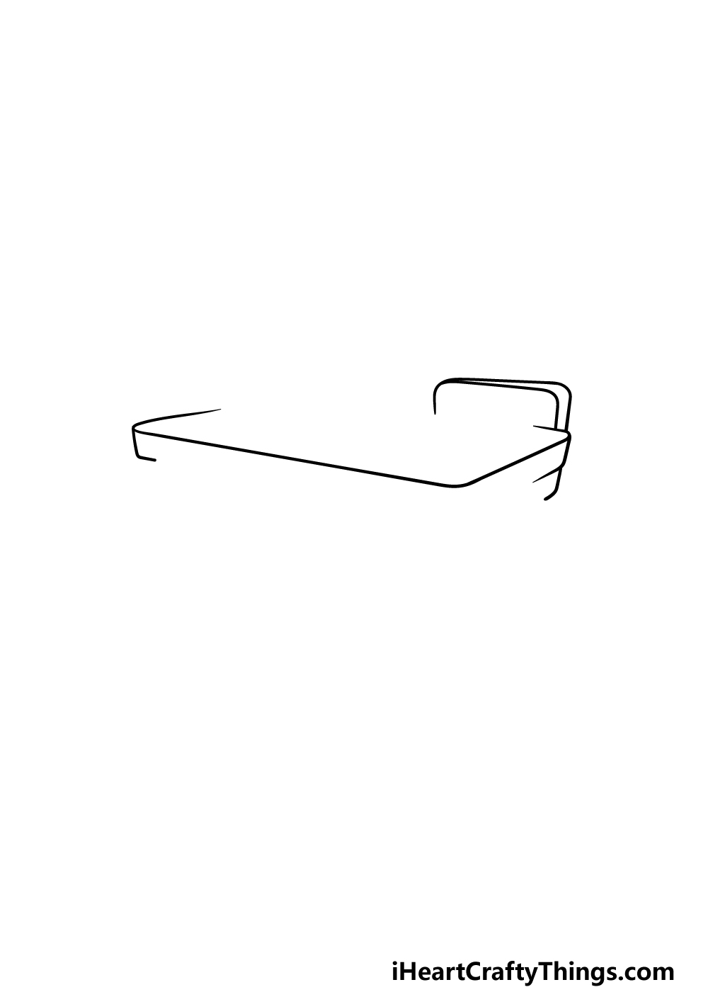 drawing a desk step 1