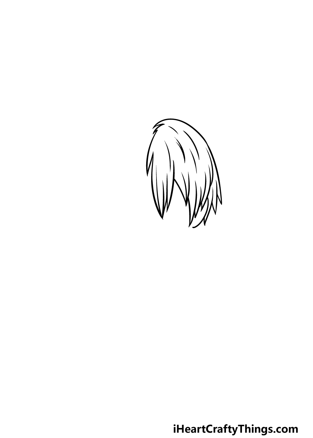 How To Draw Todoroki step 2