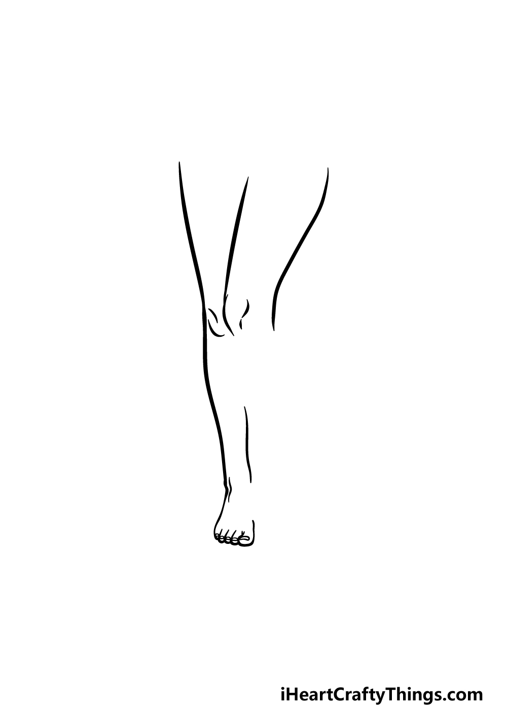 drawing legs step 3