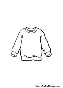 Sweater Drawing - How To Draw A Sweater Step By Step