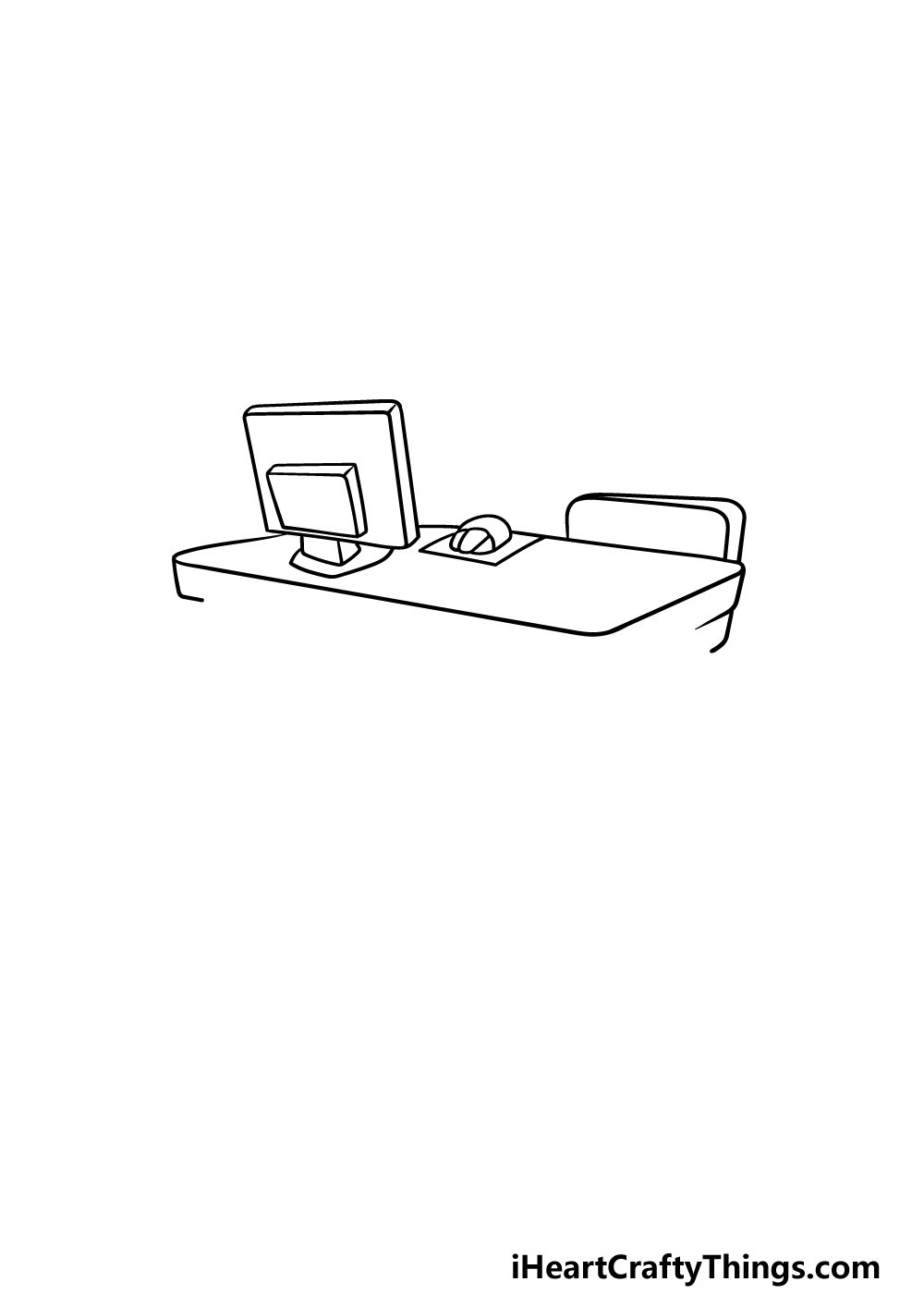 drawing a desk step 3