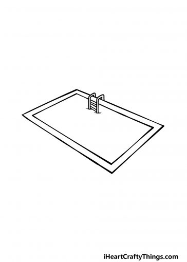 Pool Drawing - How To Draw A Pool Step By Step