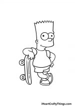 Bart Simpson Drawing - How To Draw Bart Simpson Step By Step