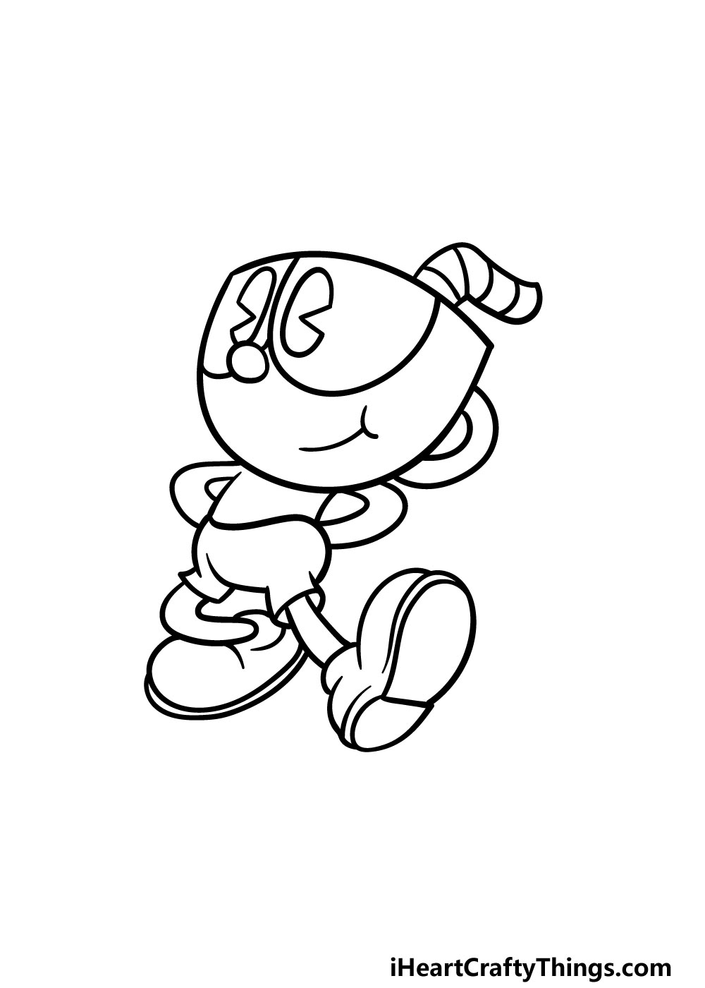 drawing cuphead step 5