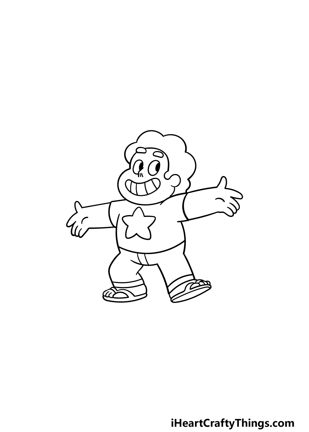 drawing steven universe step 5