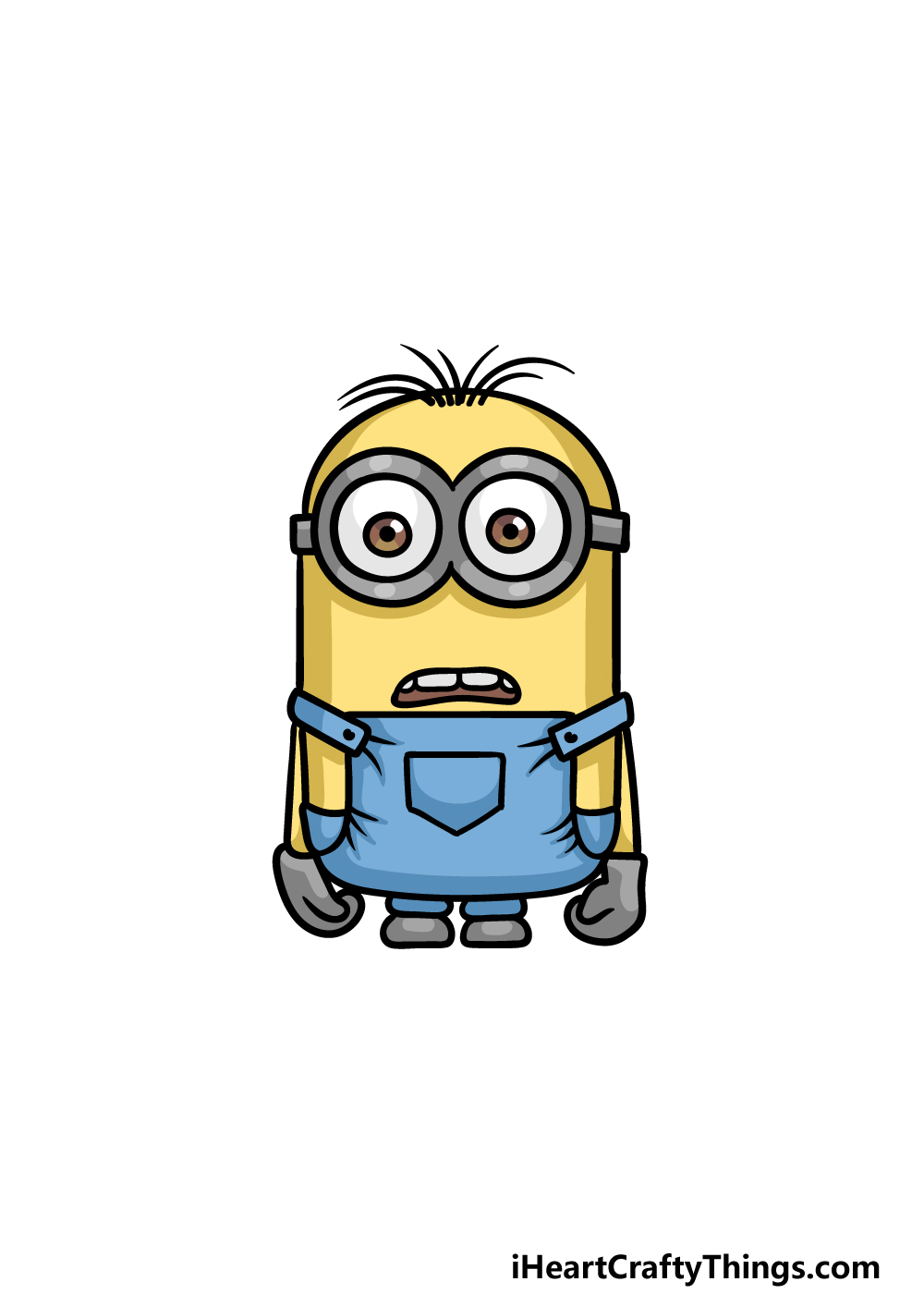 drawing minion step 6