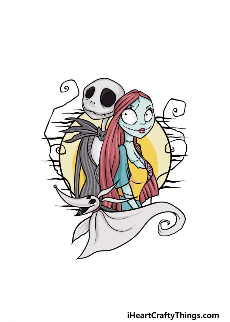 Nightmare Before Christmas Drawing How To Draw A Nightmare Before