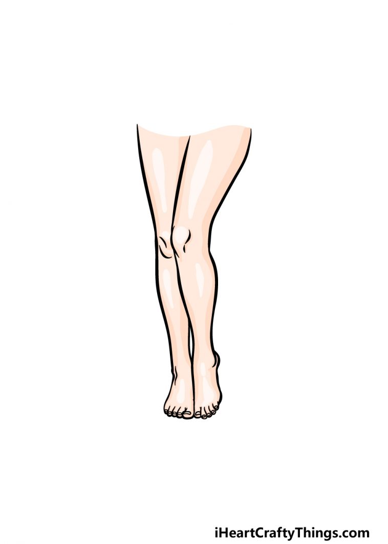 Legs Drawing - How To Draw Legs Step By Step