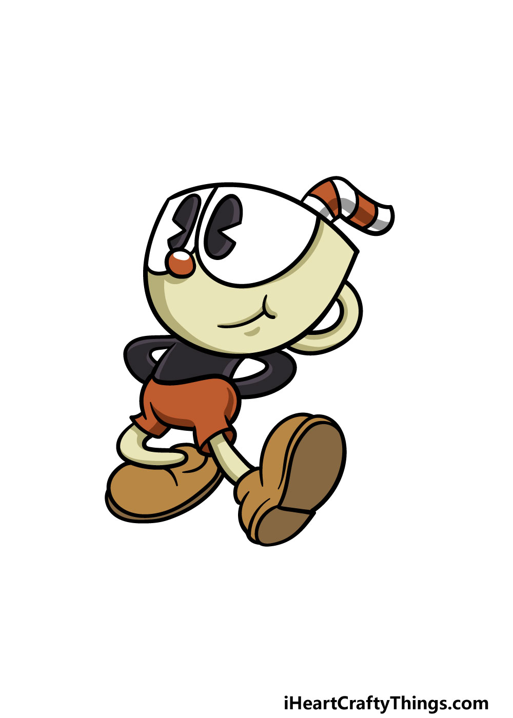 drawing cuphead step 6