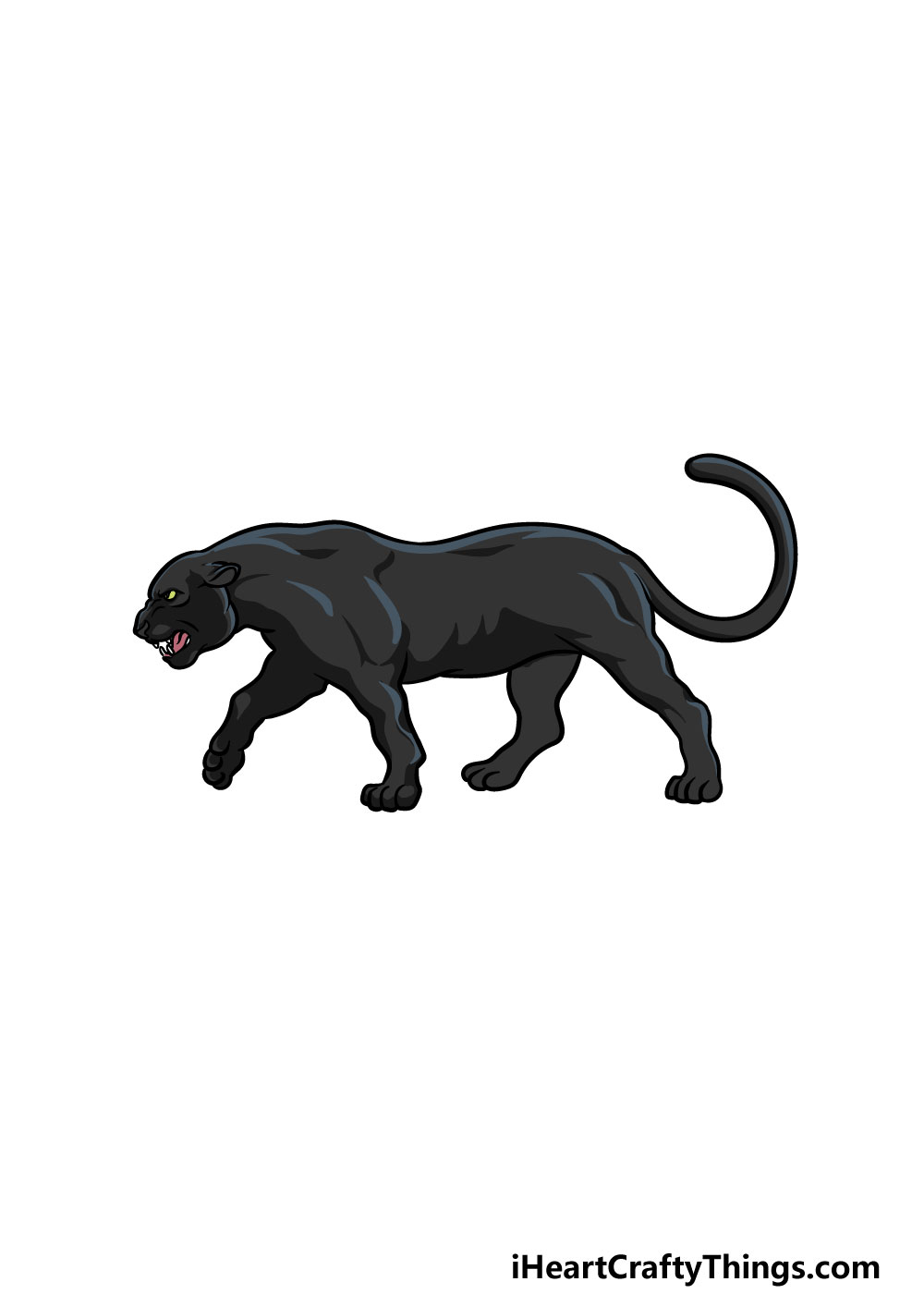 drawing a panther step 6
