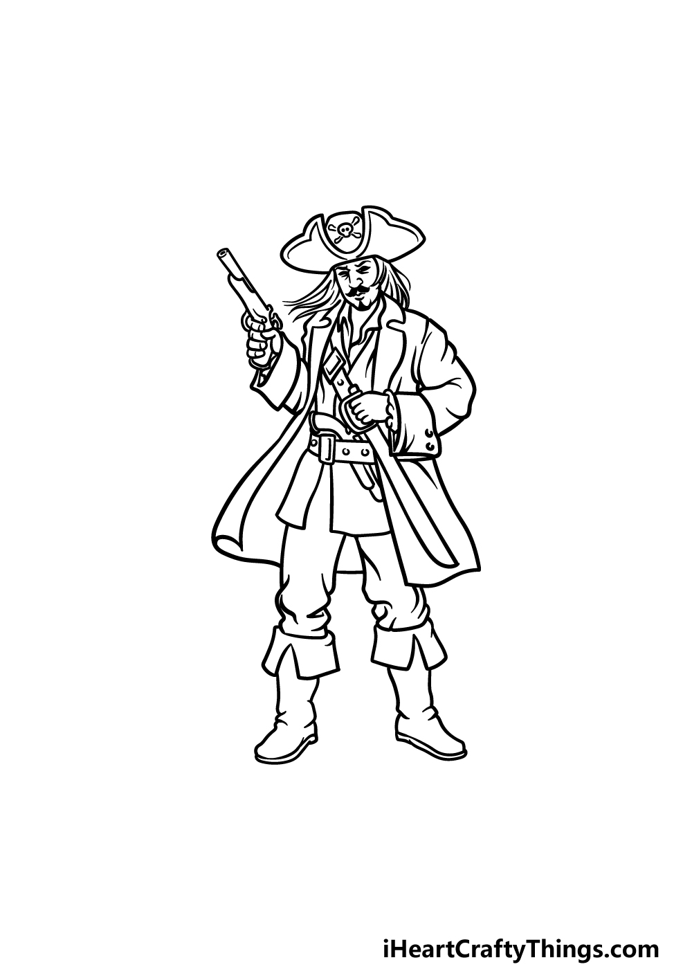 drawing a pirate step 6