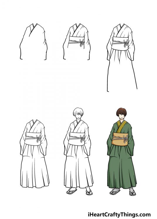 Anime Clothes Drawing - How To Draw Anime Clothes Step By Step