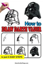 Darth Vader Drawing - How To Draw Darth Vader Step By Step