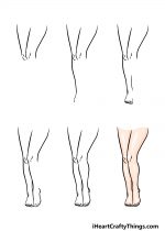 Legs Drawing - How To Draw Legs Step By Step