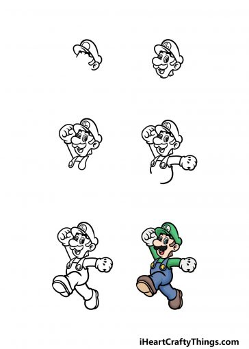 How To Draw Paper Luigi 9222