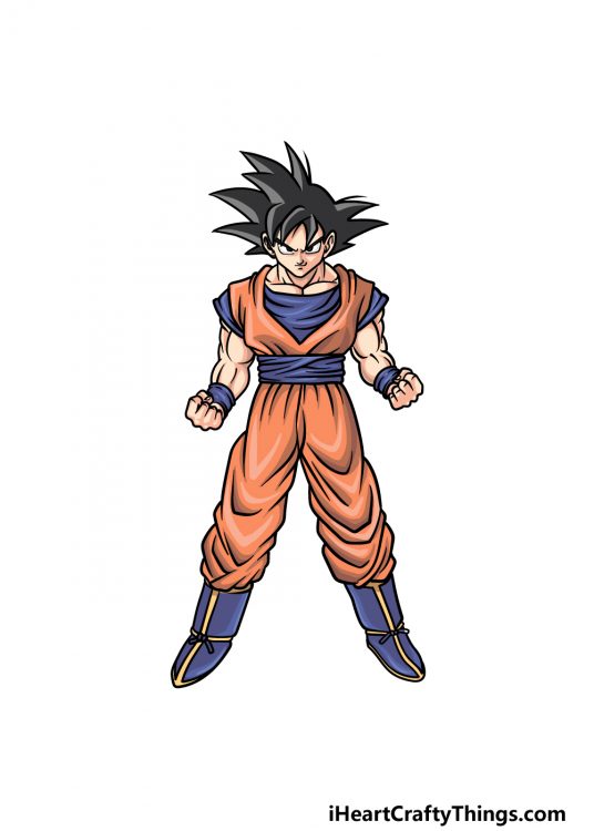 How to Draw Goku - A Step by Step Guide