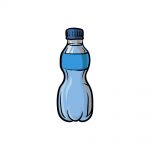 how to draw a water bottle image