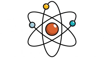 how to draw an atom image