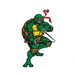 how to draw a ninja turtle image
