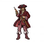 how to draw a pirate image