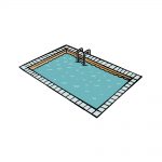 how to draw a pool image