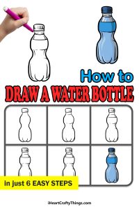 Water Bottle Drawing - How To Draw A Water Bottle Step By Step