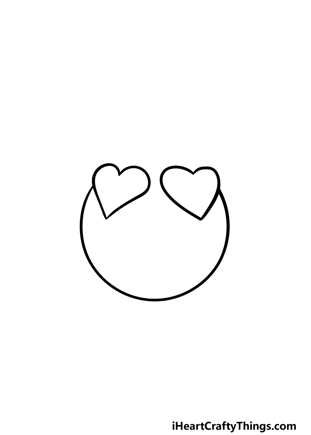 drawing emoji step 1