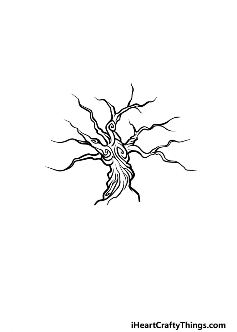 Tree Of Life Drawing - How To Draw The Tree Of Life Step By Step