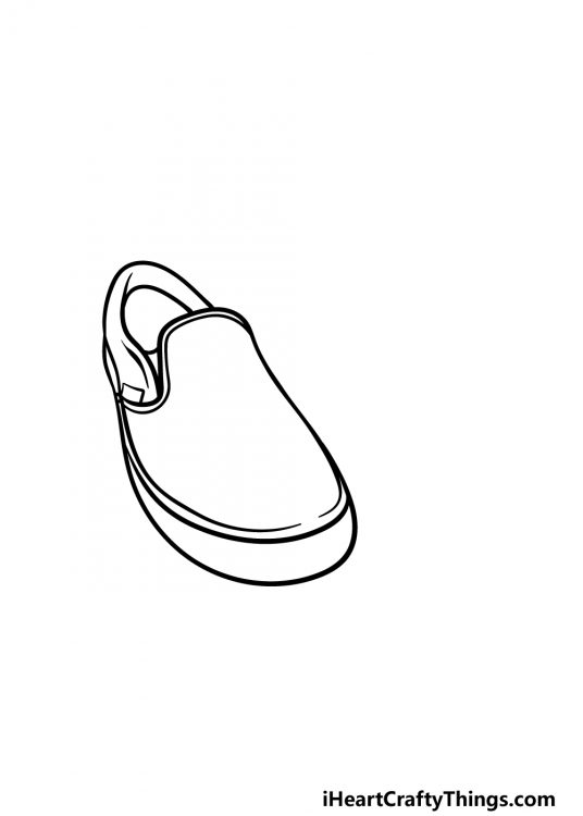 Vans Shoes Drawing - How To Draw Vans Shoes Step By Step