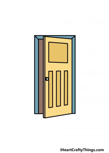 Door Drawing - How To Draw A Door Step By Step