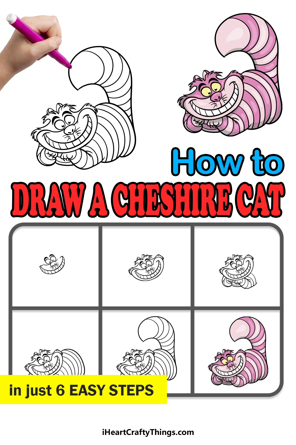 16+ Cheshire Cat How To Draw