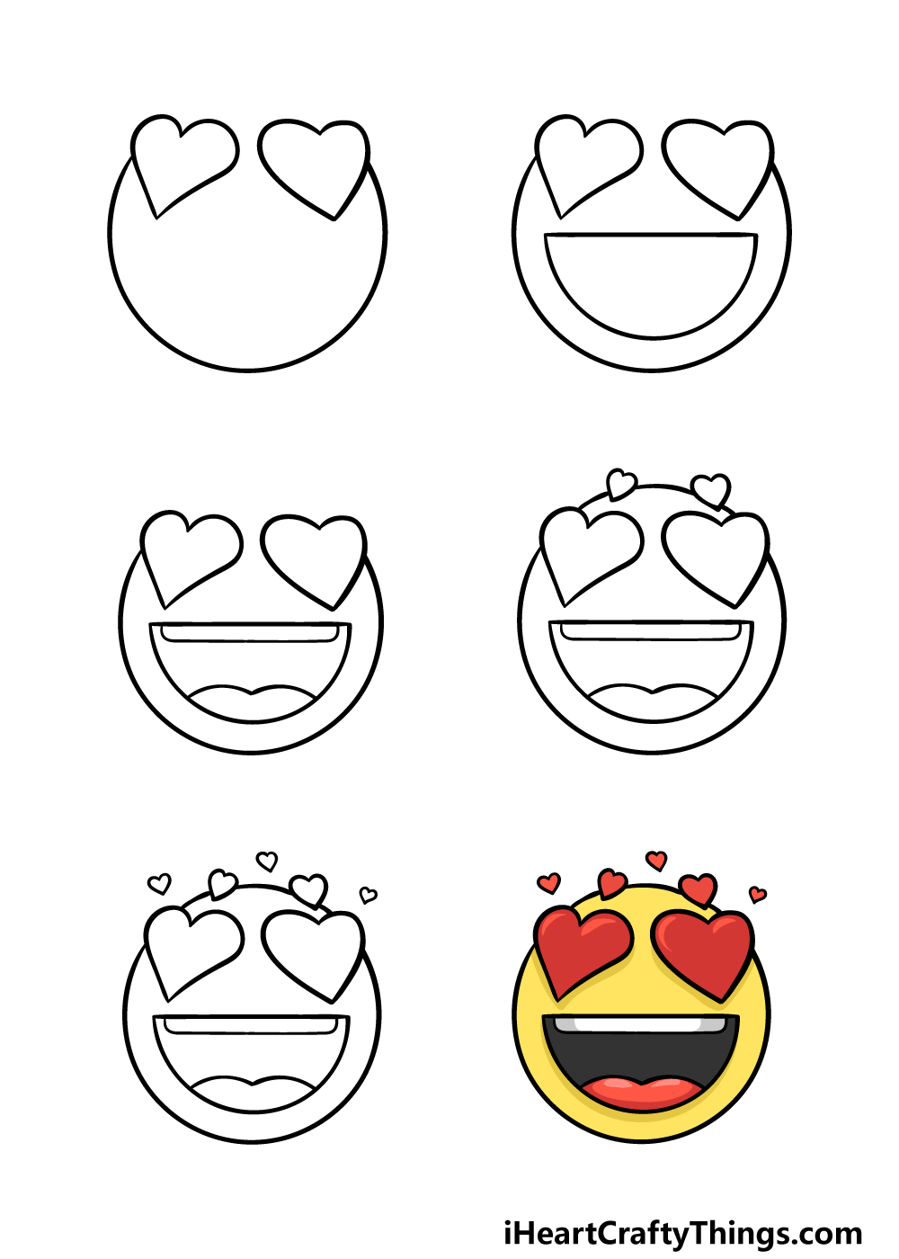 how to draw emoji in 6 steps