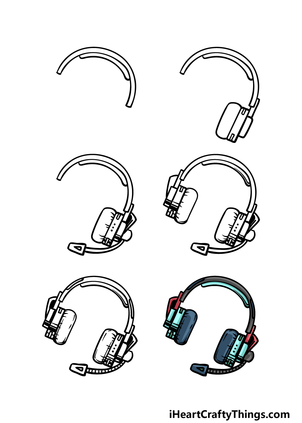 11100 Headphones Drawings Illustrations RoyaltyFree Vector Graphics   Clip Art  iStock