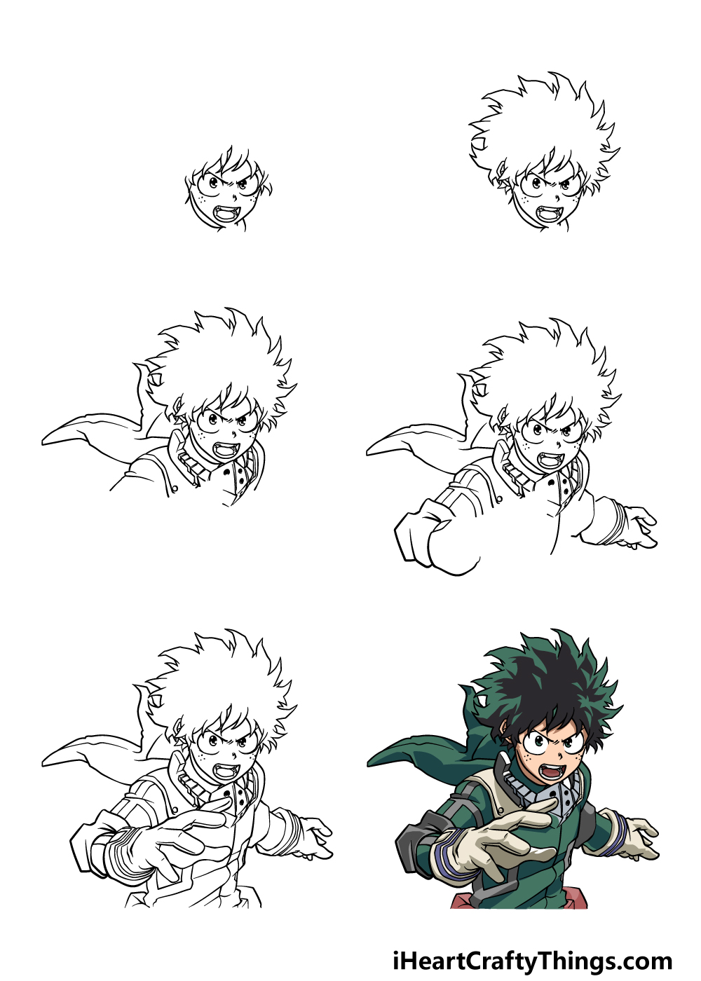 The Best 6 Mha Beginner Deku Drawings Easy - inimagefabric