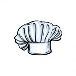 how to draw a chef's hat image