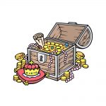 how to draw a treasure chest image