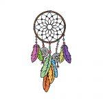 how to draw a dream catcher image