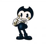how to draw Bendy image