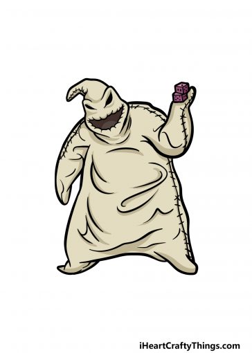 how to draw oogie boogie image