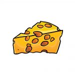 how to draw cheese image