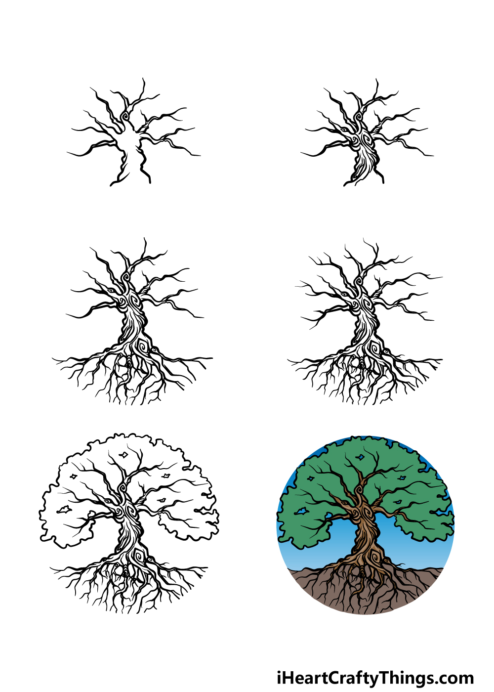 Tree Of Life Drawing How To Draw The Tree Of Life Step By Step Atelier Yuwa Ciao Jp