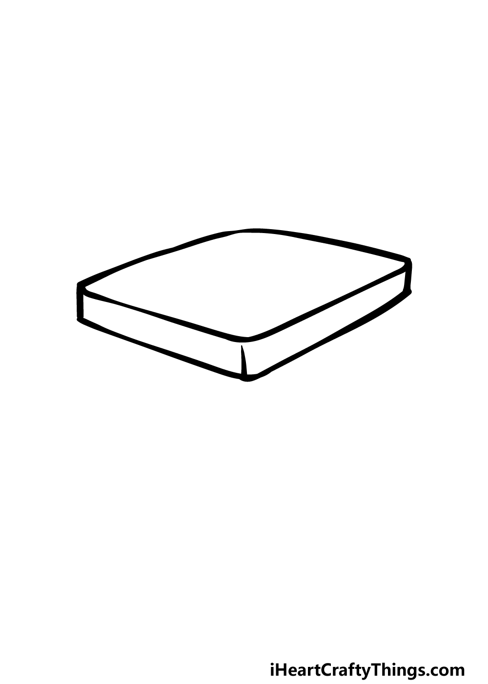 how to draw a Sandwich step 1