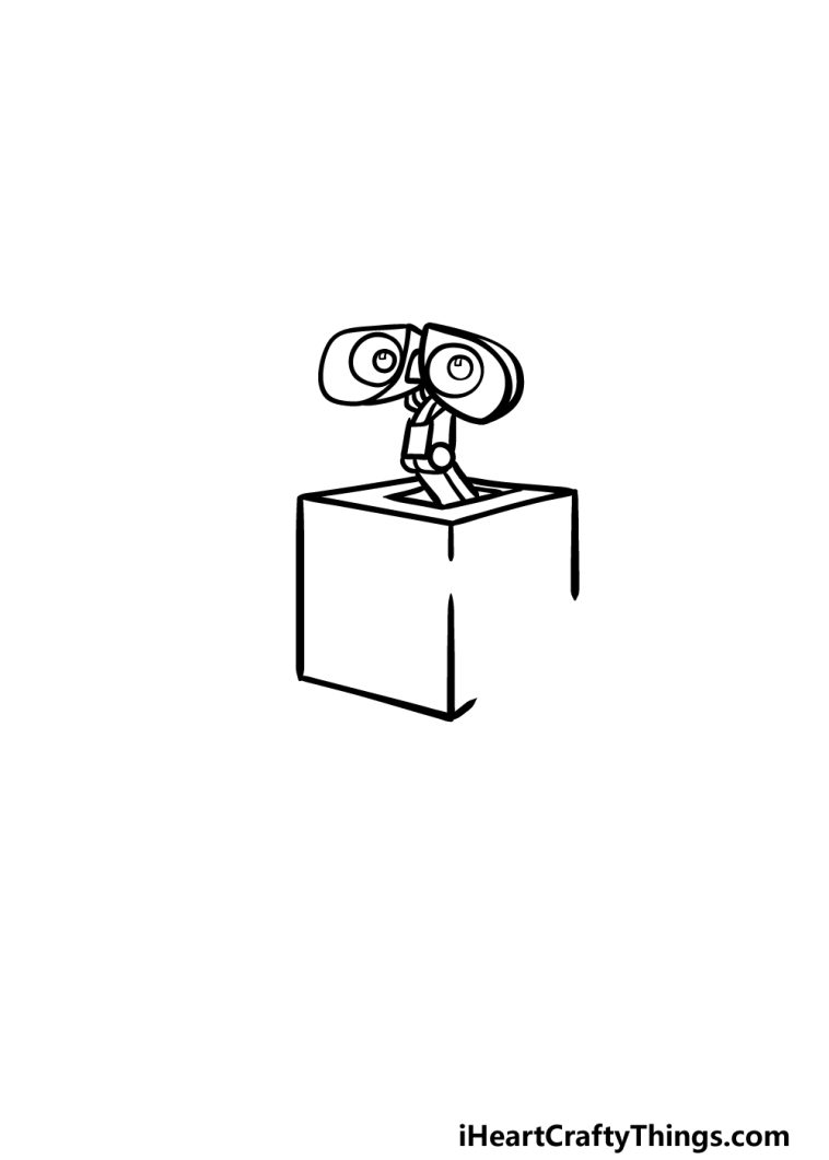 WallE Drawing How To Draw WallE Step By Step