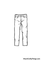 Pants Drawing - How To Draw Pants Step By Step