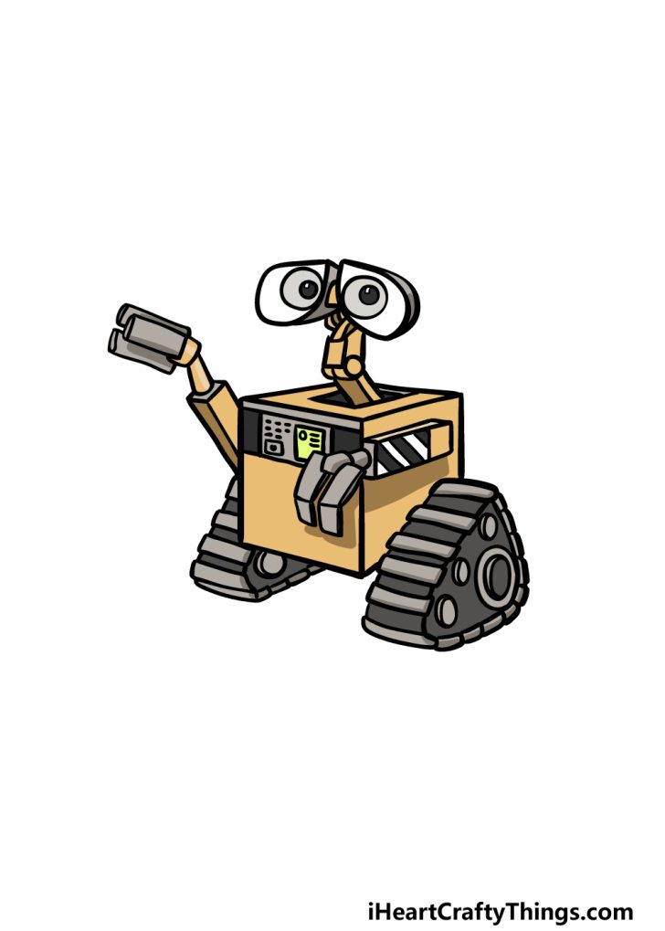 WallE Drawing How To Draw WallE Step By Step