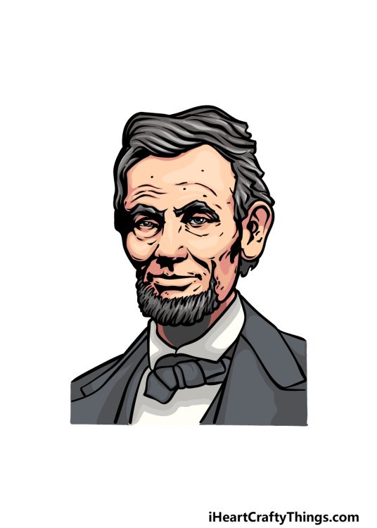Abraham Lincoln Drawing How To Draw Abraham Lincoln Step By Step