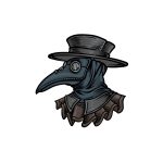 how to draw a plague doctor image