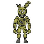 how to draw Springtrap image